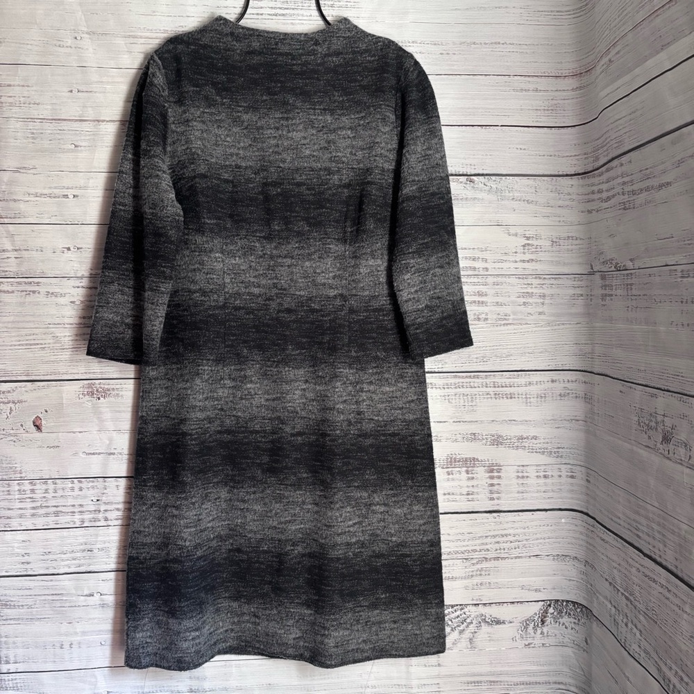 Cato Charcoal Ombre Long Sleeve Dress